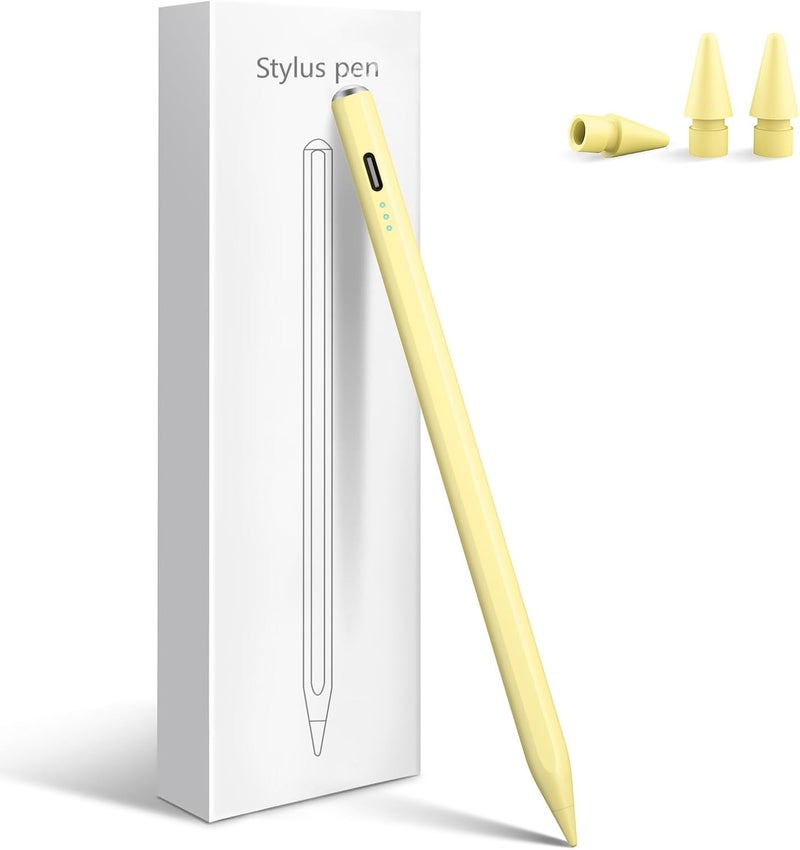 Aspaper Stylus Pen for iPad 2025-2018 with 13mins Fast Charge,Tilt Sensitive Palm Rejection Pencil for 11th A16,10th/9th/8th/7th/6th, Air 11/13 M2/M3,Pro 11/13 M4/M5,Pro 12.9“,Air 5/4/3,Mini 7/6/5 - Image 1
